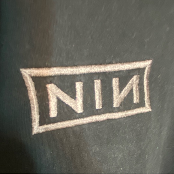 NINE INCH NAILS NIN Vintage 1994 Downward Spiral Tour T-Shirt Embroidered XL - Picture 5 of 16